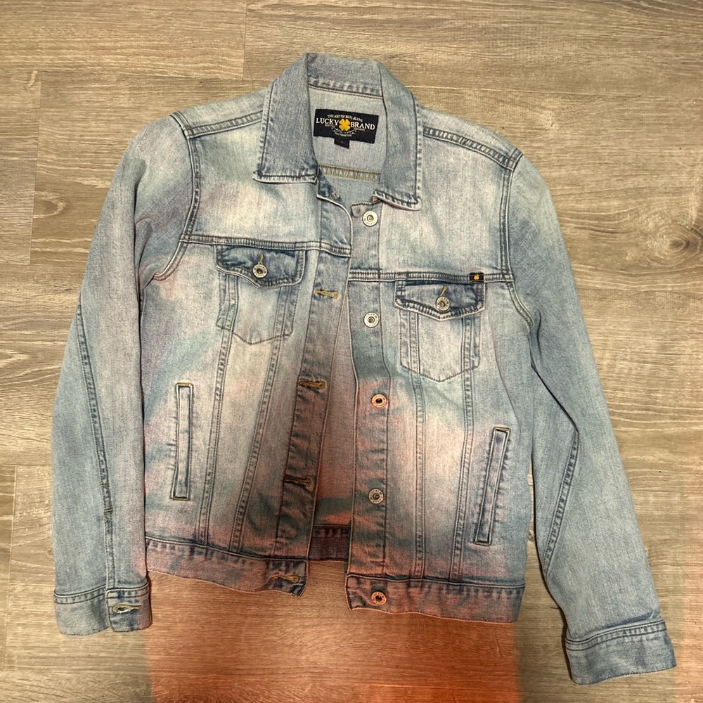 Lucky Brand Light Blue Denim Jacket